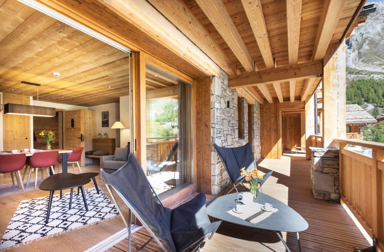 Chalet Hôtelier LES EQUINOXES - VAL D'ISERE La Daille Exterior foto