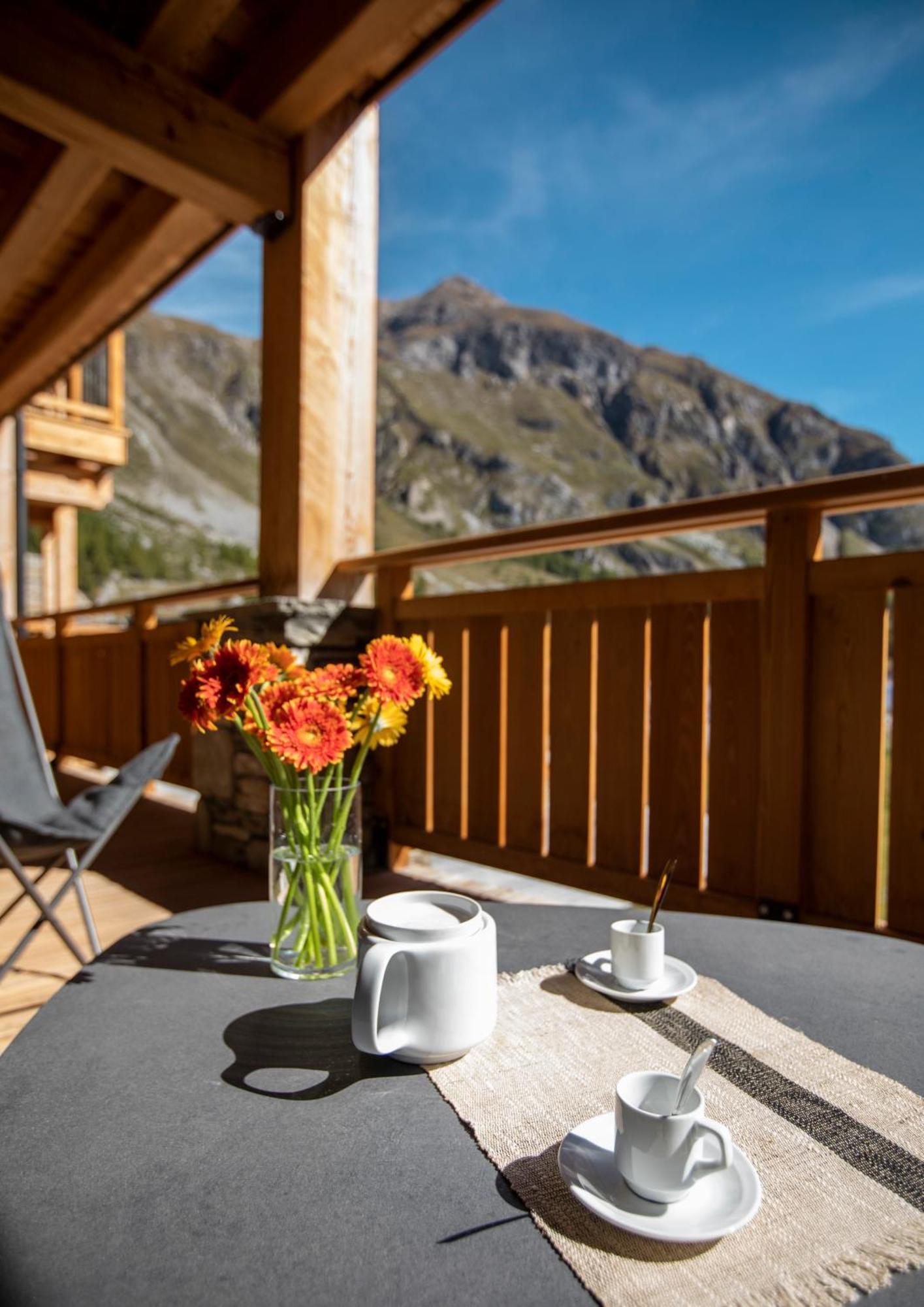 Chalet Hôtelier LES EQUINOXES - VAL D'ISERE La Daille Exterior foto